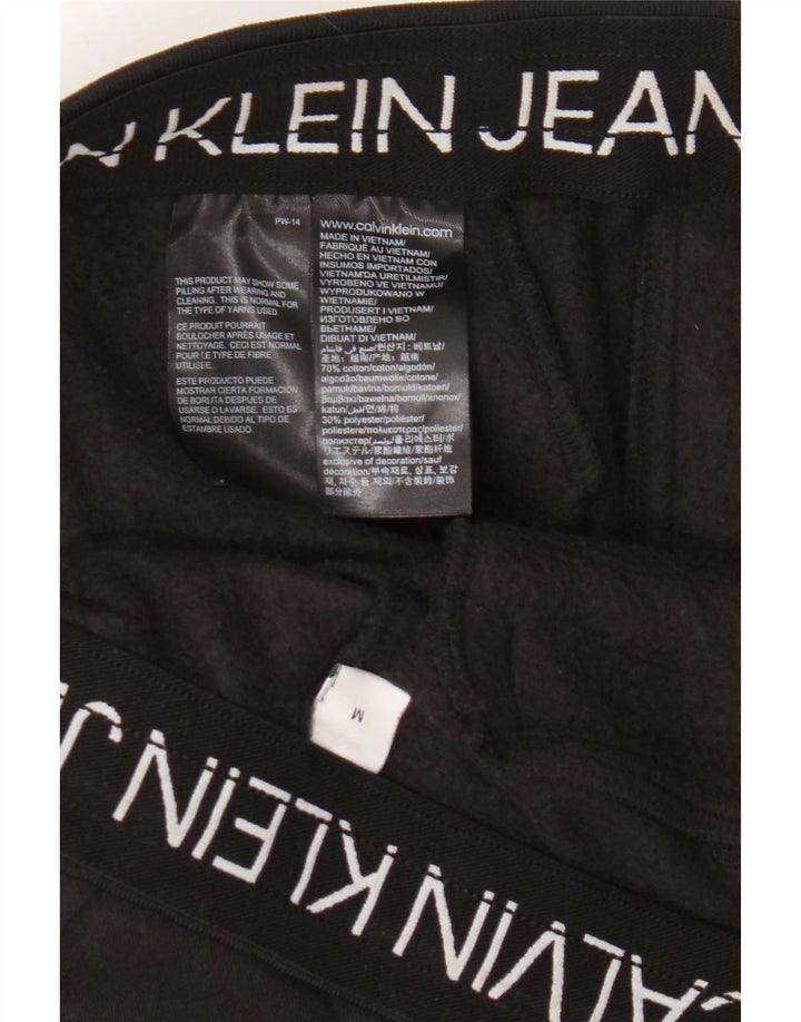 Ανδρική αθλητική φόρμα Calvin Klein Jeans, μεσαίο μαύρο βαμβακερό