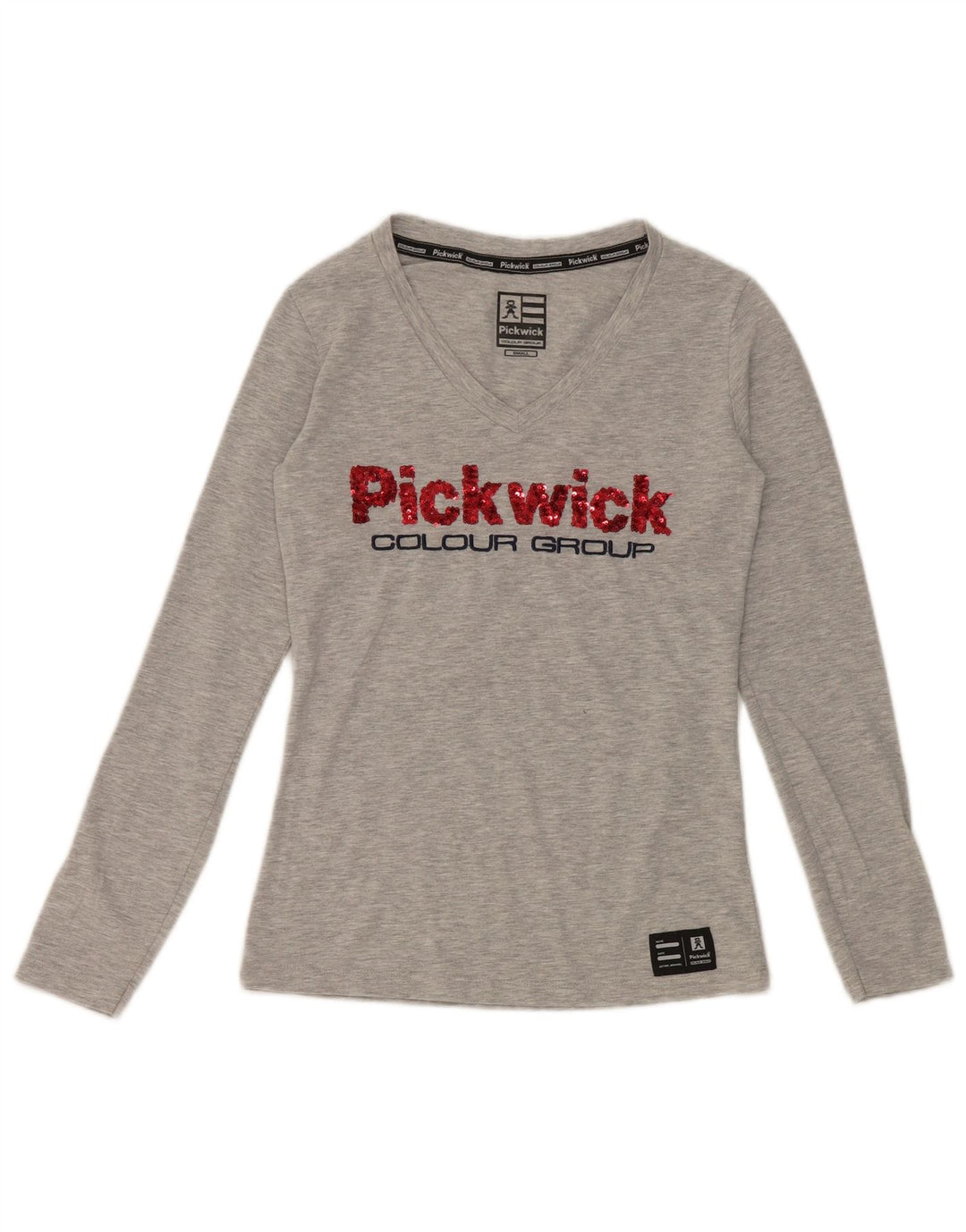 Pickwick Γυναικεία μακρυμάνικη μπλούζα 8 μικρού γκρι βισκόζης