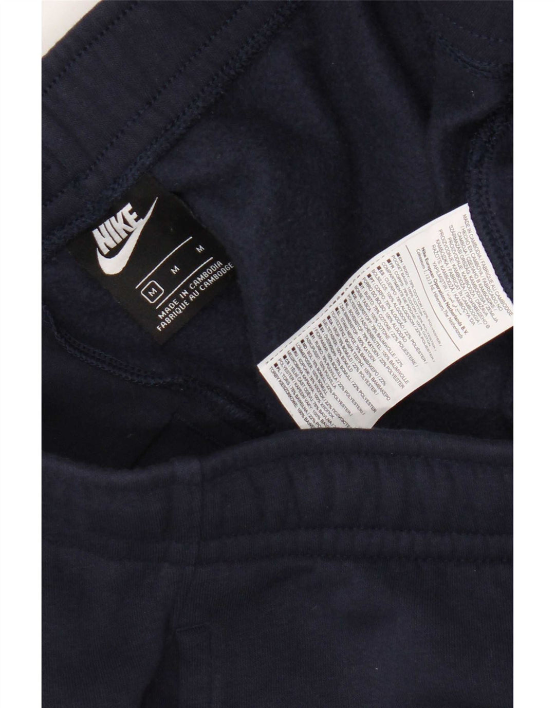 Ανδρική αθλητική φόρμα Nike Παντελόνι Joggers μεσαίο μπλε βαμβακερό