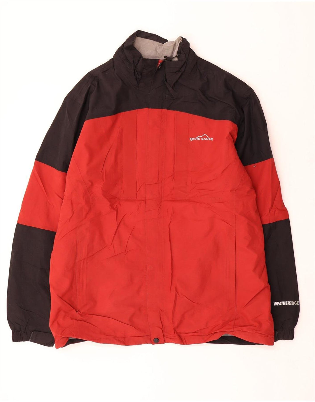 EDDIE BAUER Ανδρικό τζάκετ αντιανεμικό UK 42 XL κόκκινο νάιλον