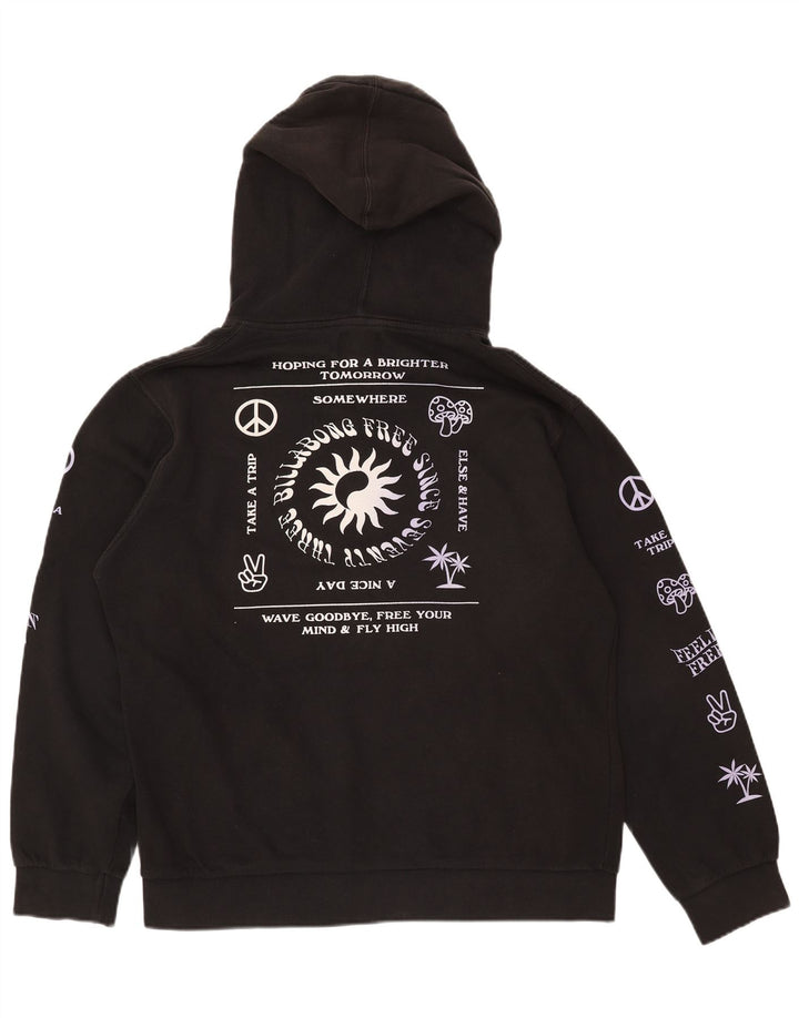 BILLABONG Ανδρικό γραφικό με κουκούλα, μεσαίο μαύρο