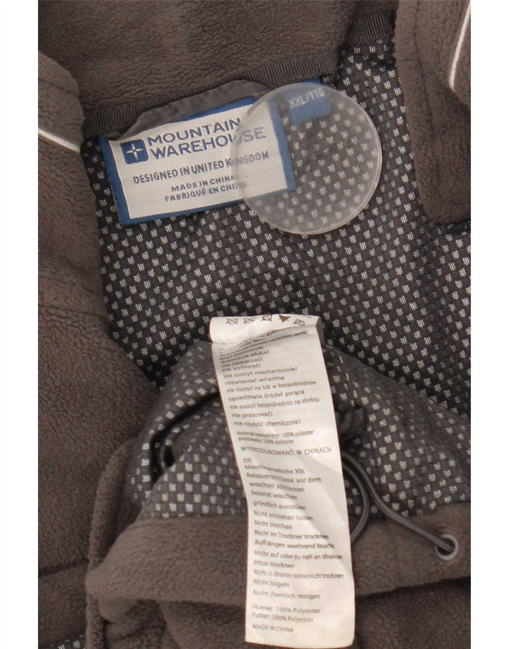 Mountain Warehouse Ανδρικό Fleece Jacket UK 44 2XL Grey Polyester