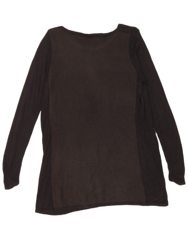 Marks & Spencer Γυναικείο πουλόβερ με λαιμόκαυστο UK 12 Medium Black