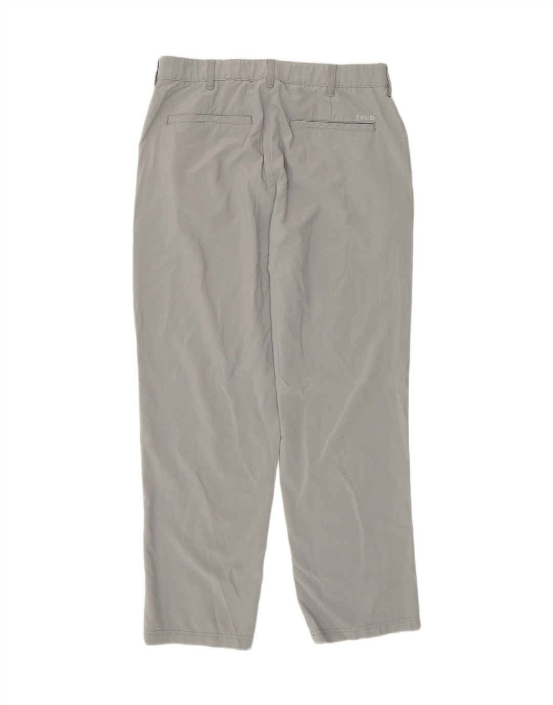 Ανδρικό παντελόνι Chino Izod W34 L30 Γκρι Πολυεστέρας