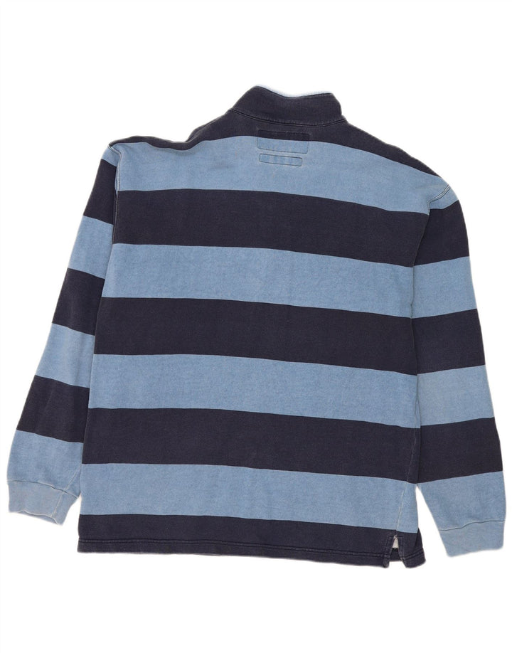 Ανδρικό φούτερ Invicta με φερμουάρ Jumper XL Μπλε βαμβακερό ριγέ