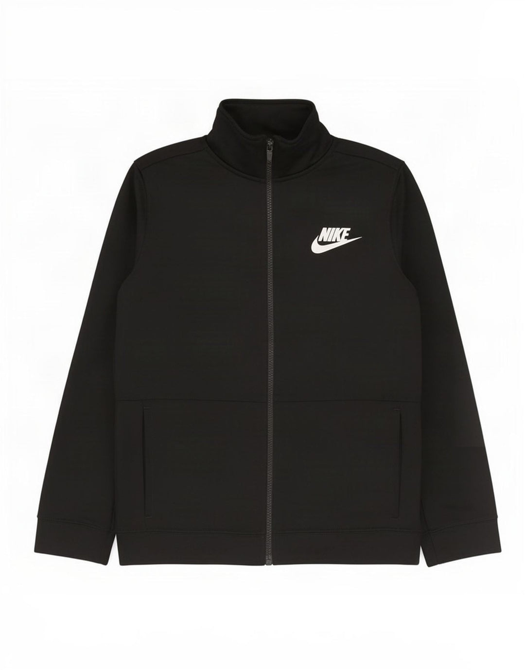 Μπουφάν Nike Boys αθλητική φόρμα 12-13 ετών, μαύρο