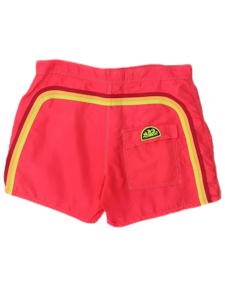 Ανδρικό σορτς κολύμβησης Sundek σε μεσαίο ροζ νάιλον