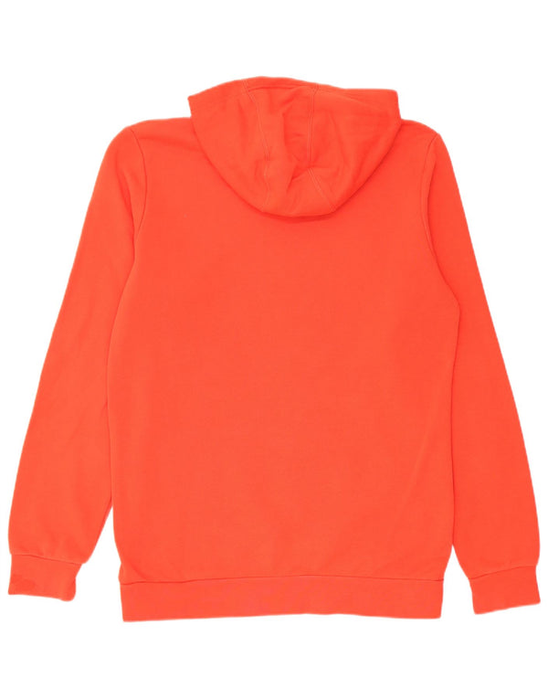 Adidas Mens Graphic Hoodie Jumper Small Orange