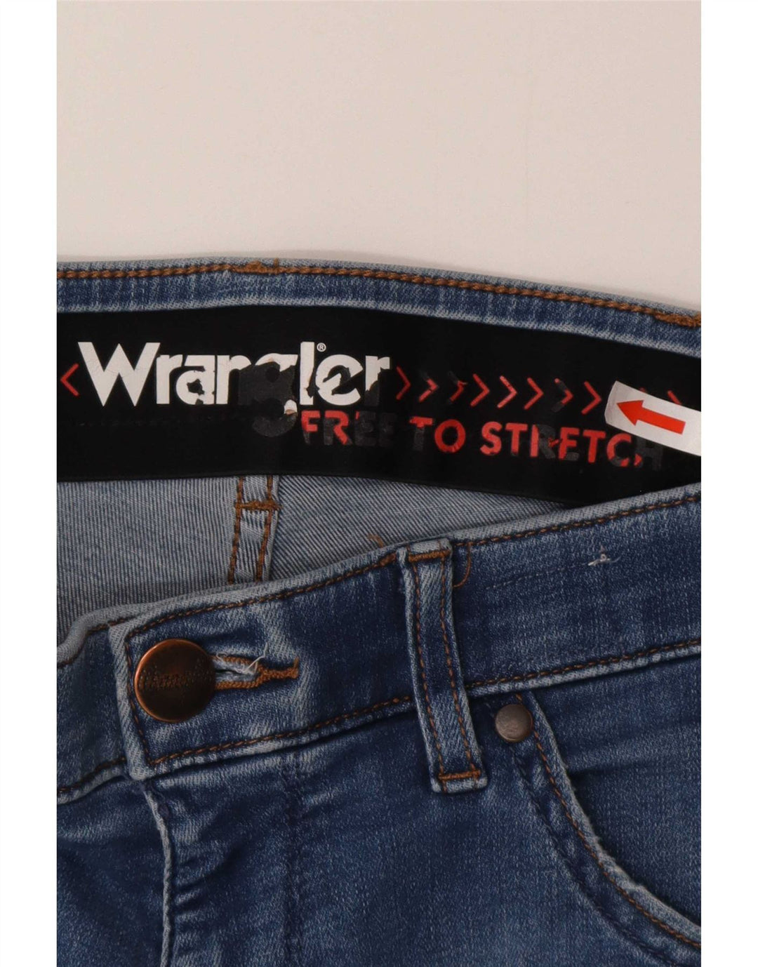 Ανδρικό τζιν Wrangler Larston Slim W30 L30 Blue Cotton