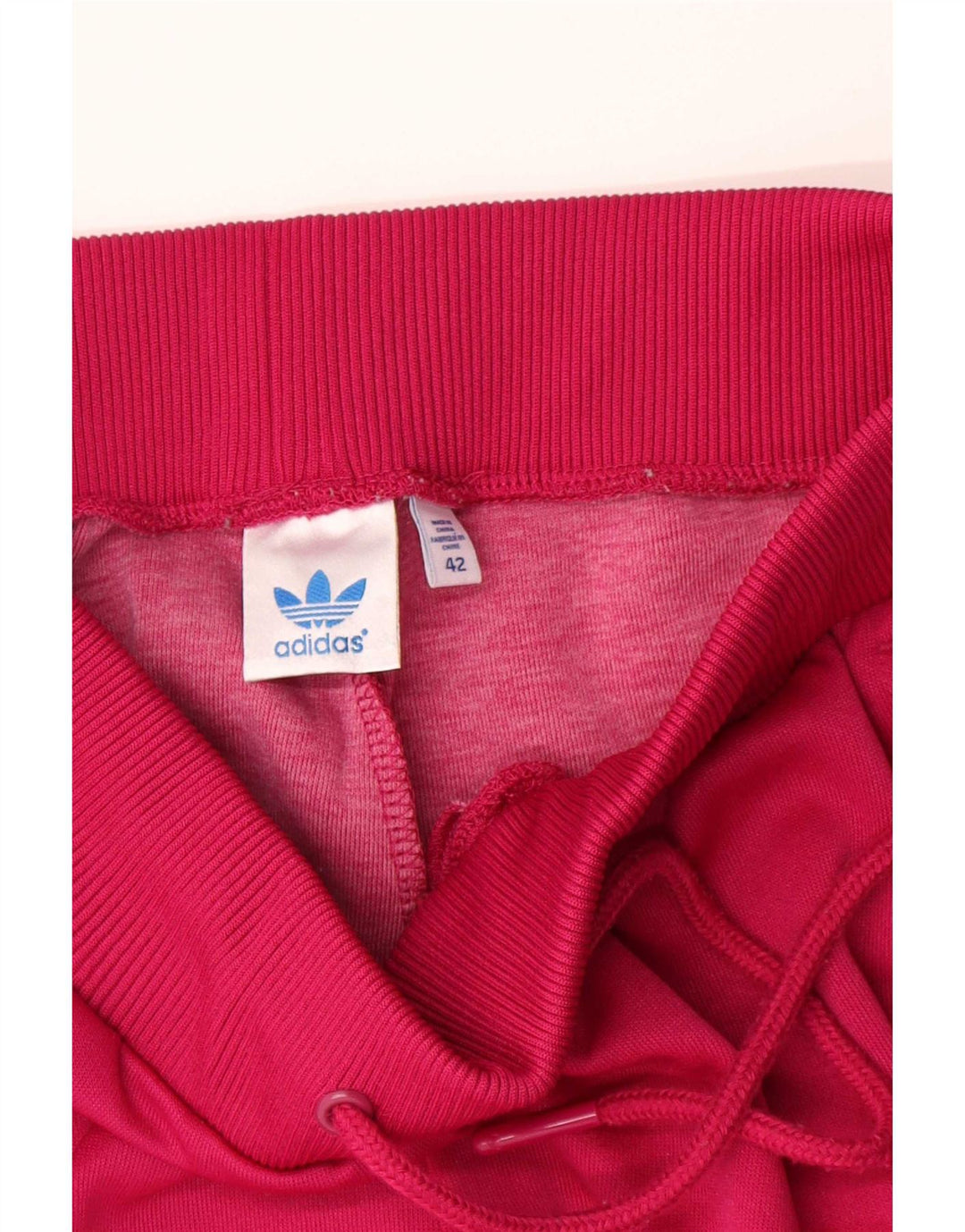 Γυναικεία αθλητική φόρμα Adidas Παντελόνι Joggers IT 42 Small Red Polyester