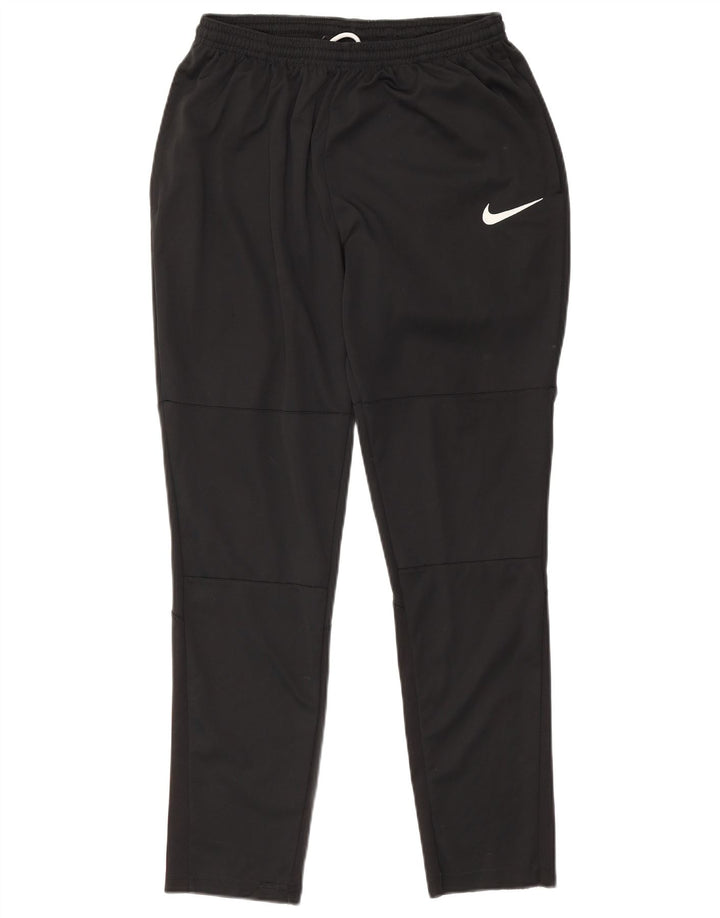 Ανδρικές φόρμες Nike Dri Fit Παντελόνια μεσαίου μαύρου πολυεστέρα