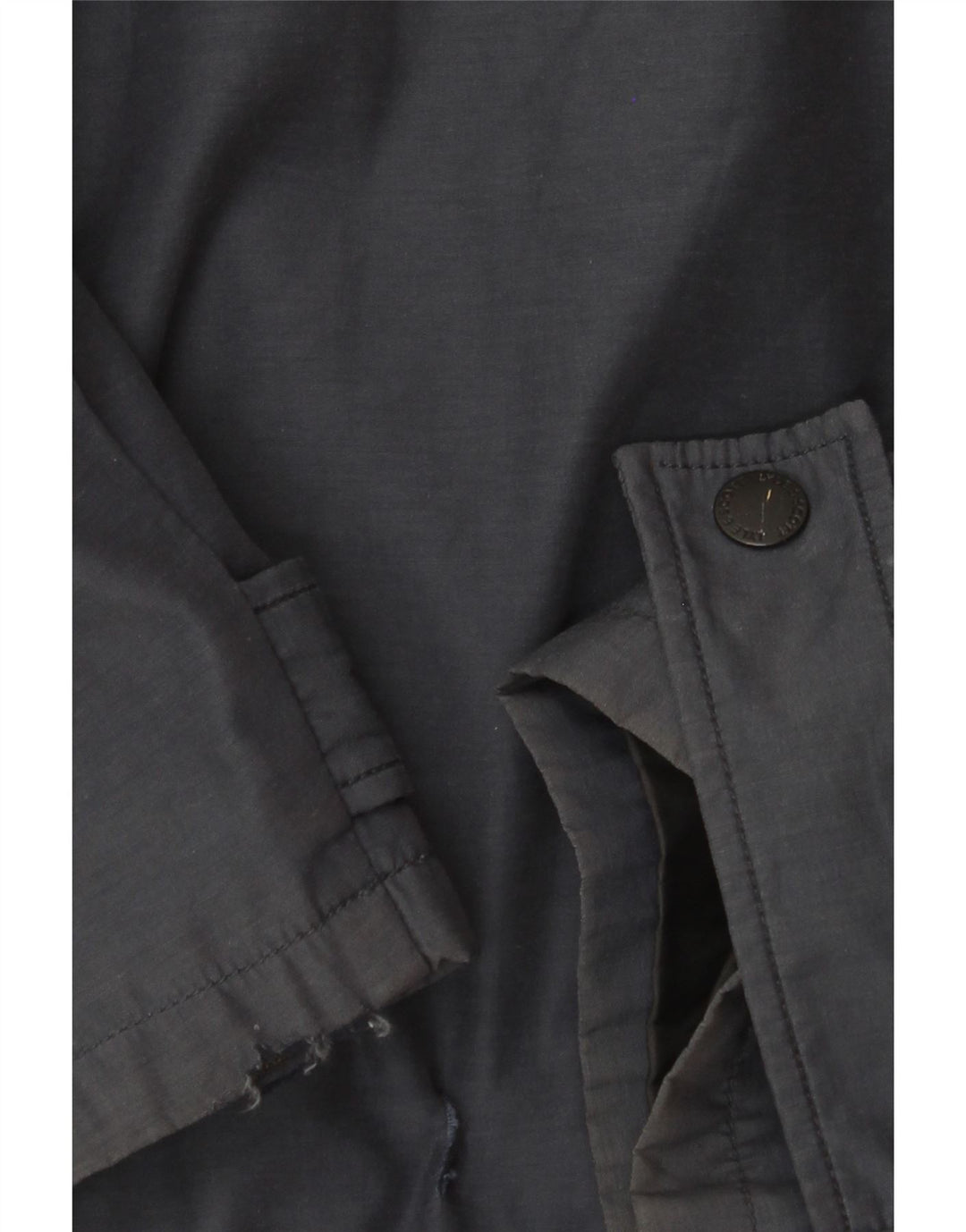 LYLE & SCOTT Ανδρικό μπουφάν με κουκούλα αντιανεμικό UK 40 Large Navy Blue Nylon