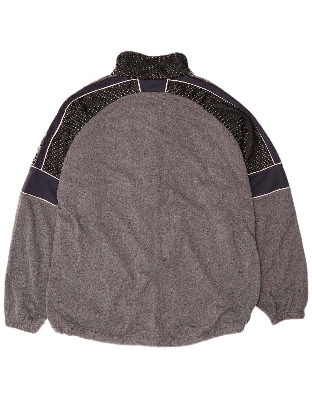 Ανδρική φόρμα φόρμας γραφικών Asics Top Jacket 2XL Grey Colourblock Polyester
