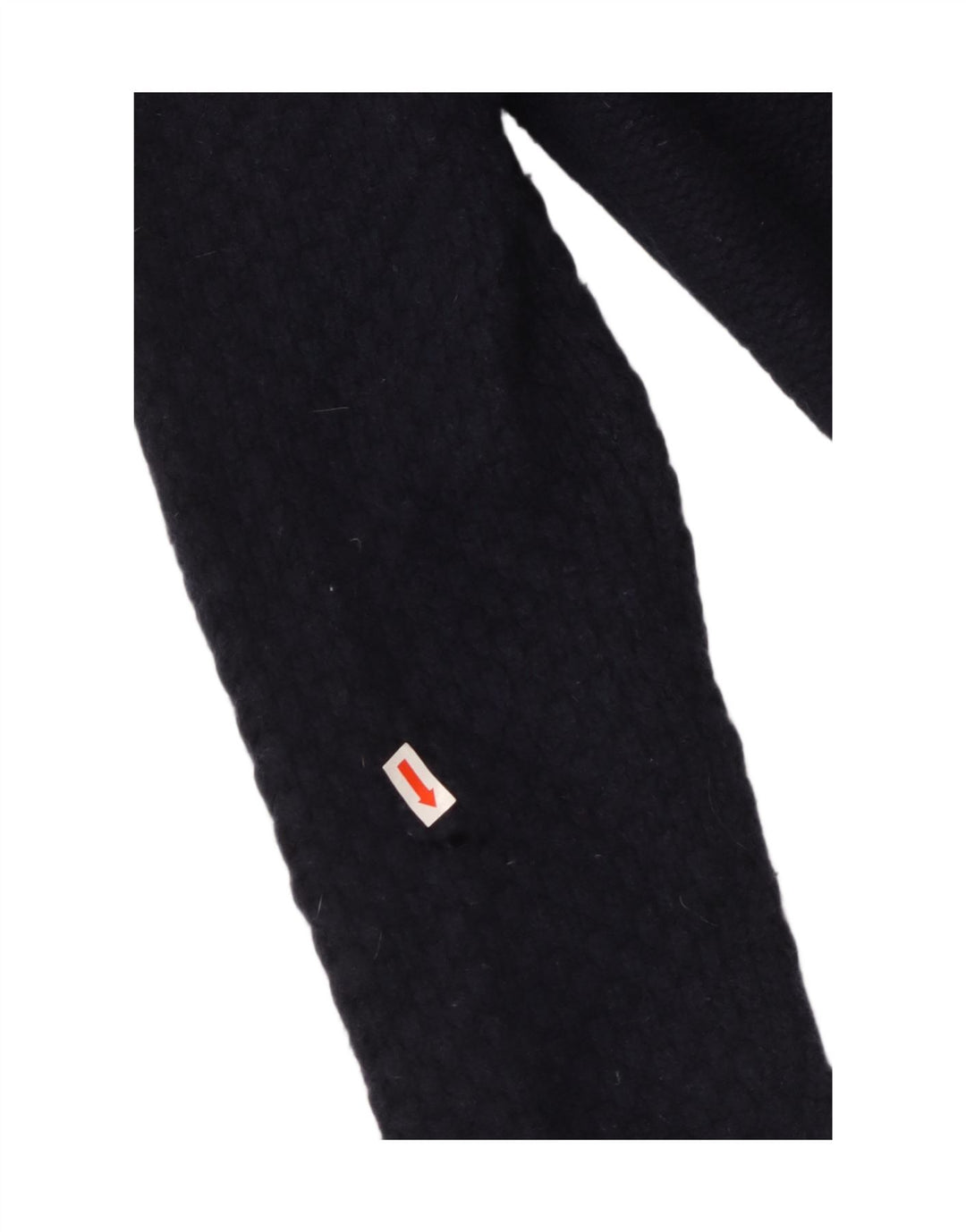 TOMMY HILFIGER Γυναικείο πουλόβερ με λαιμό σάλι UK 18 XL Navy Blue Wool