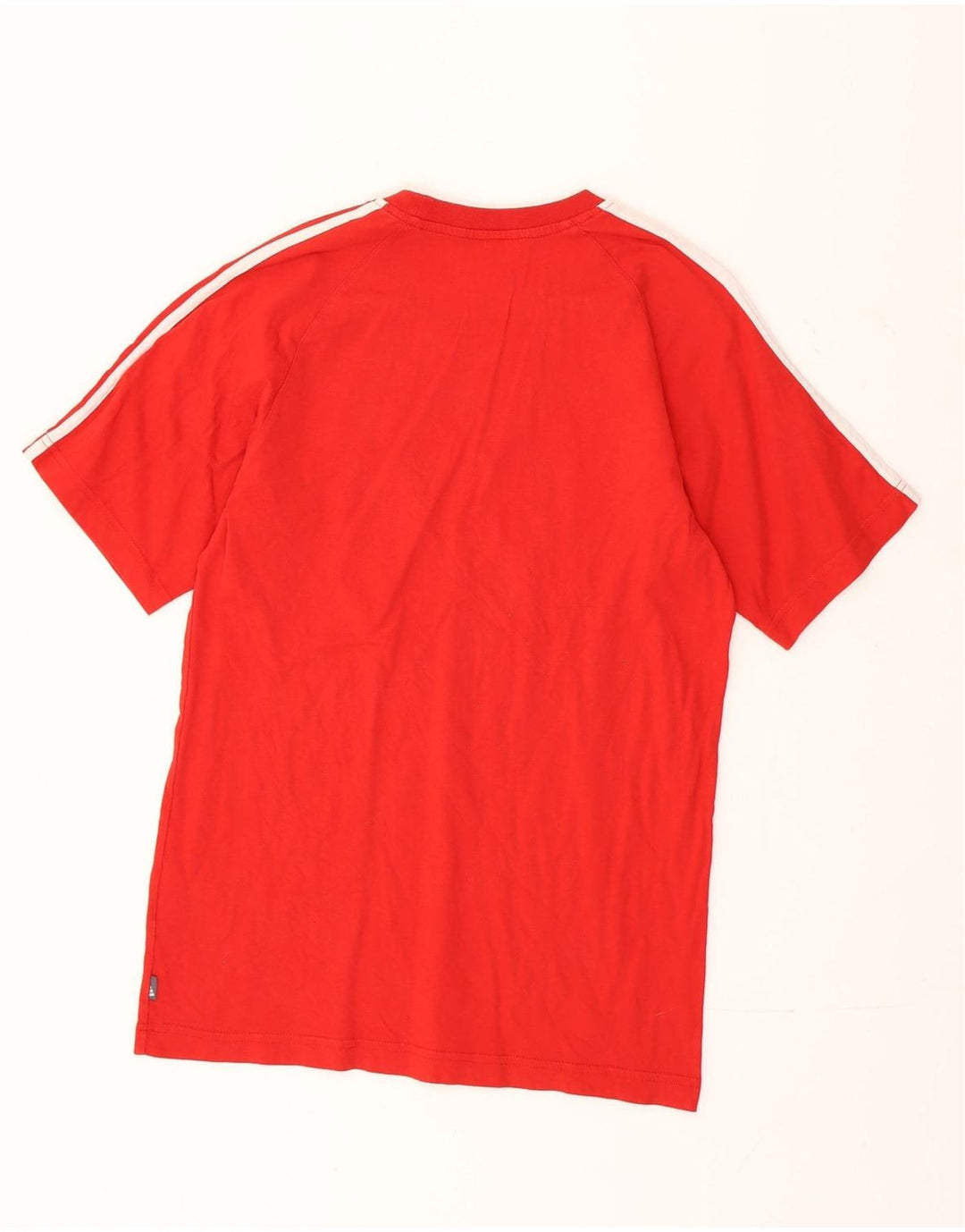 Ανδρικό T-Shirt Adidas Top Μικρό κόκκινο βαμβακερό