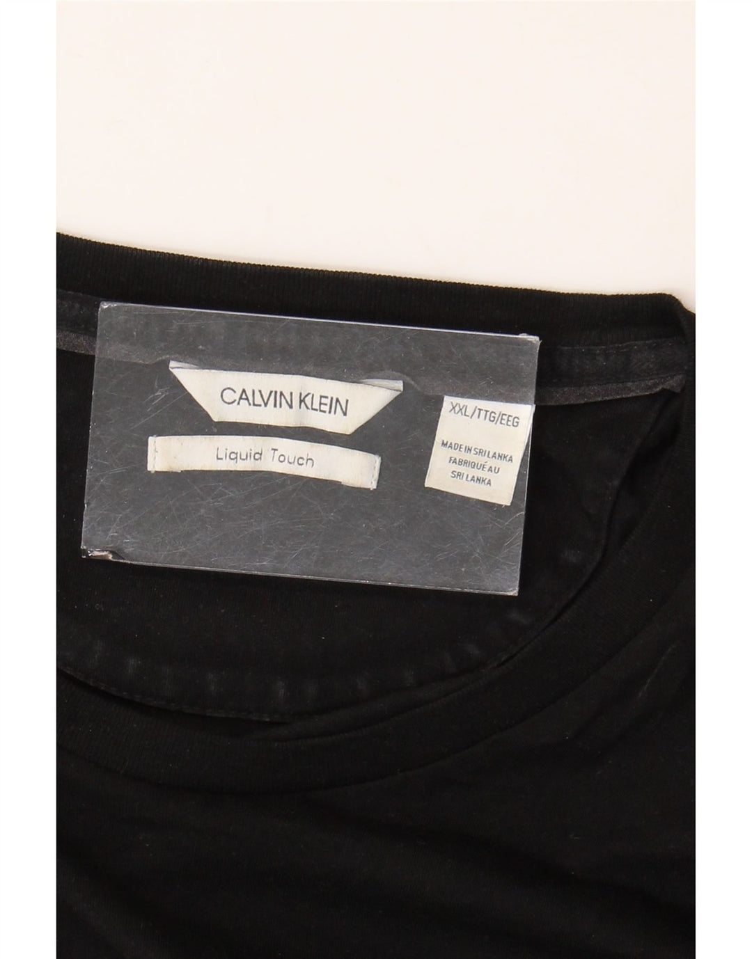 Calvin Klein Ανδρικό T-Shirt Top 2XL Μαύρο