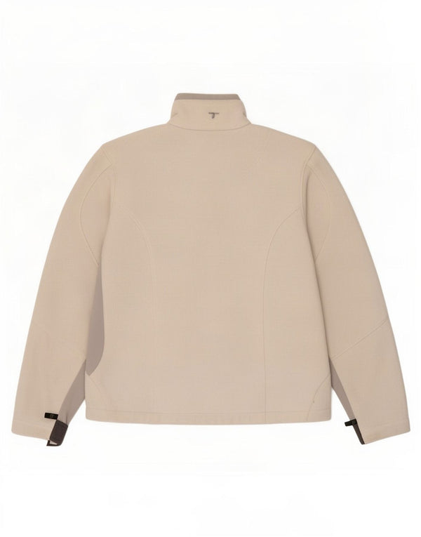 Columbia Γυναικείο μπουφάν Fleece UK 10 Small White Colourblock Πολυεστέρας