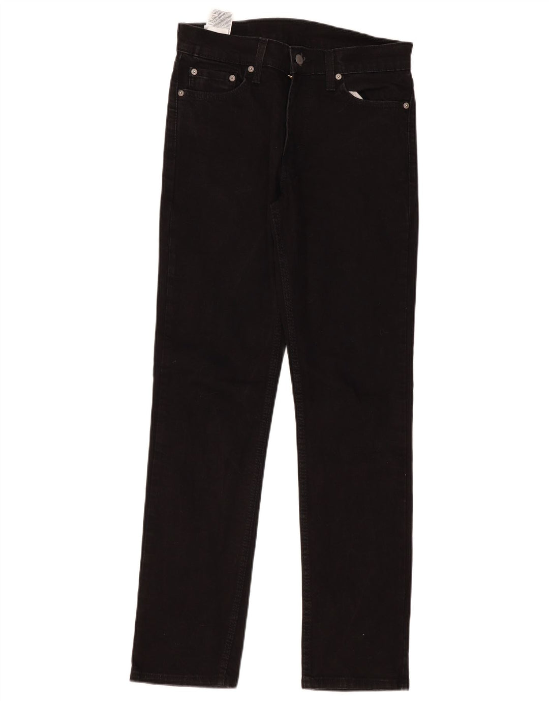 Levi's Mens 511 Slim Jeans W30 L32 Μαύρο βαμβακερό