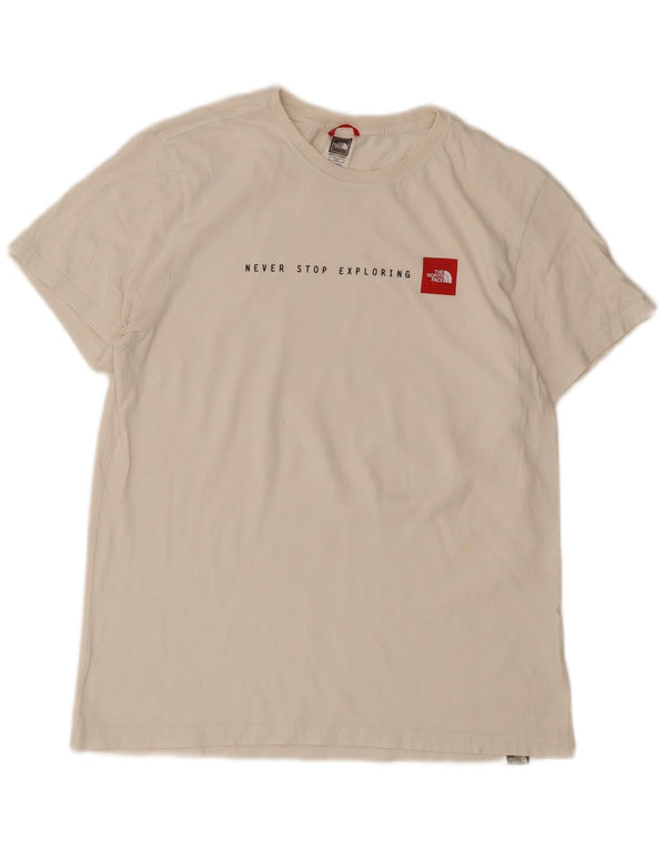The North Face Mens Graphic T-Shirt Top Large White