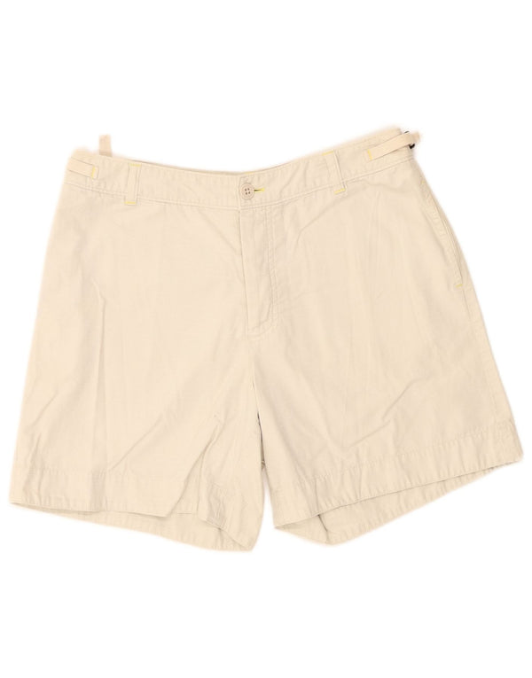 Γυναικείο σορτς Chino Gap US 8 Medium W28 Beige Check Cotton
