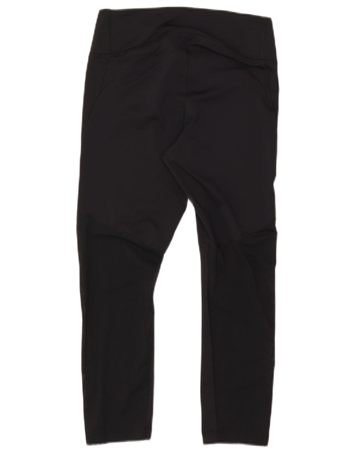 Γυναικείο κολάν NIKE Dri Fit UK 12 μεσαίο μαύρο πολυεστέρα