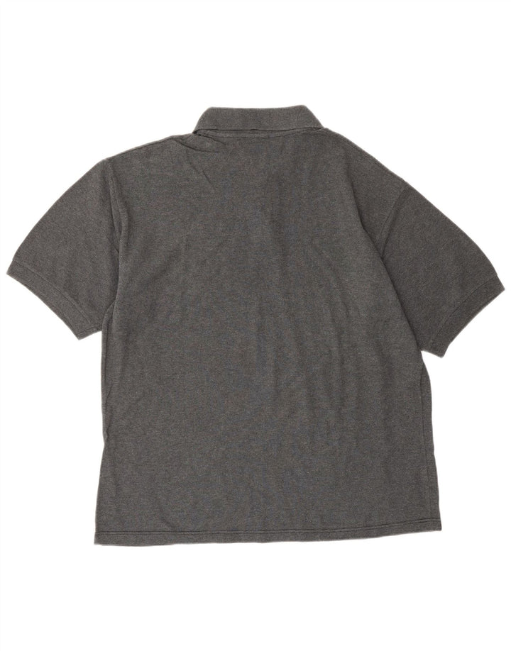 Ανδρικό πουκάμισο πόλο ASICS μεγάλο γκρι βαμβακερό