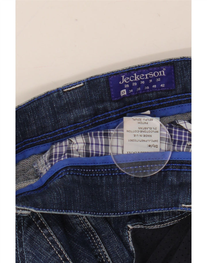 Jeckerson Γυναικείο Slim Jeans W33 L31 Blue Cotton