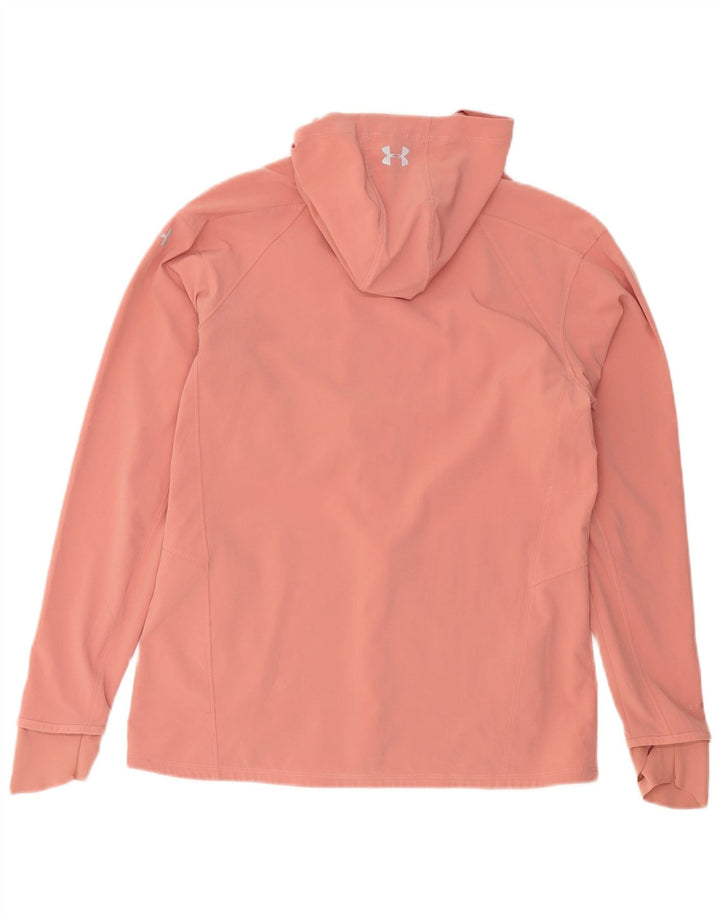 Under Armour Γυναικεία φόρμα με κουκούλα Top Jacket UK 14 Medium Pink Polyester
