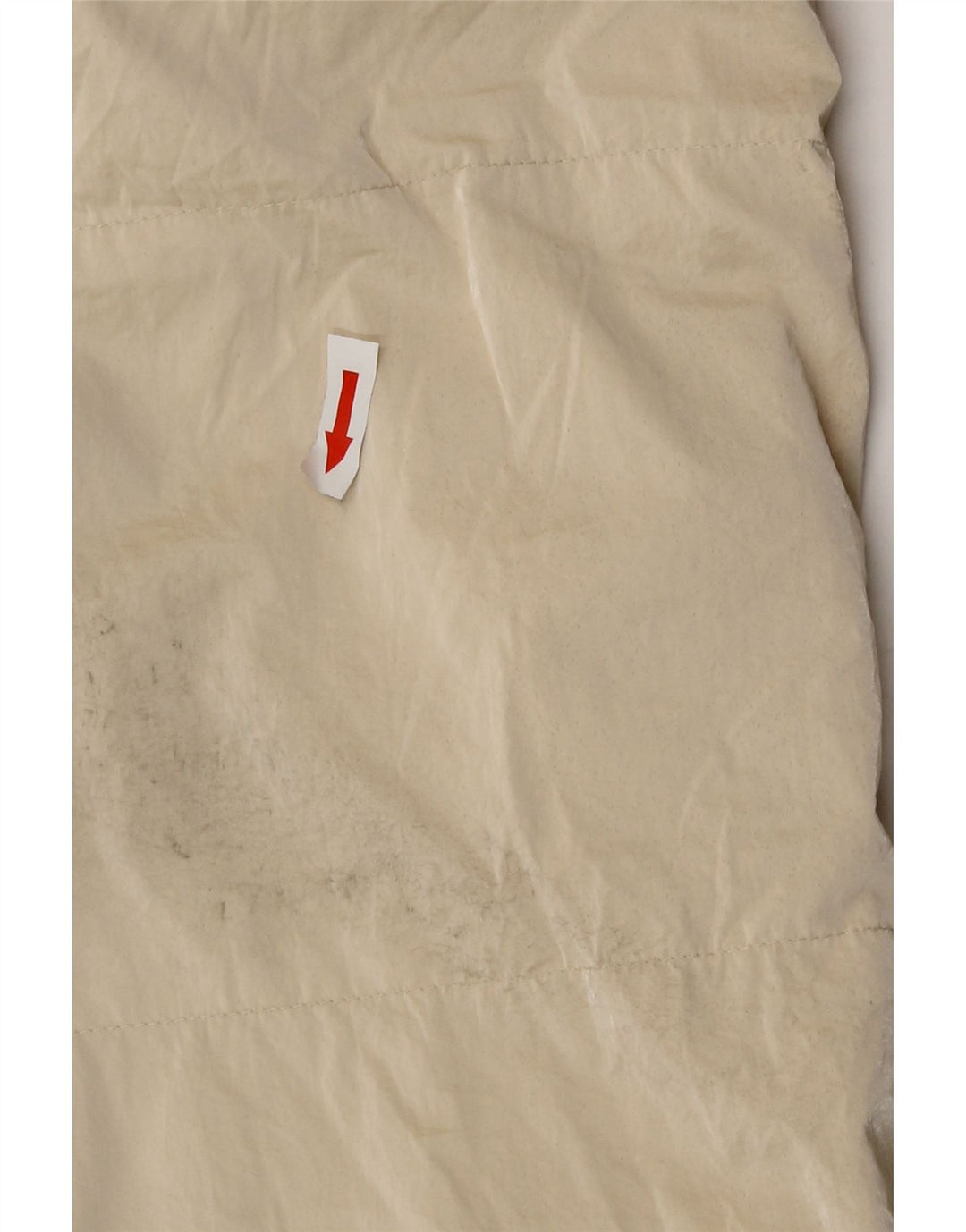 Zara Γυναικεία Longline Oversized Gilet UK 10 Small Beige Polyester