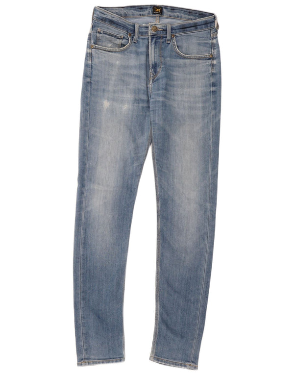 Lee Mens Arvin Tapered Jeans W30 L34 Blue Cotton
