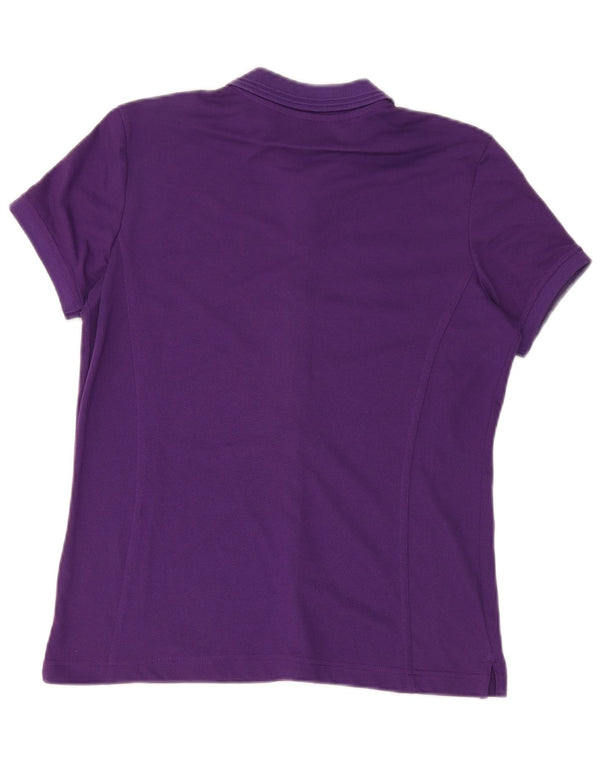 Champion Womens Easy Fit κοντομάνικο μπλούζα UK 16 Large Purple