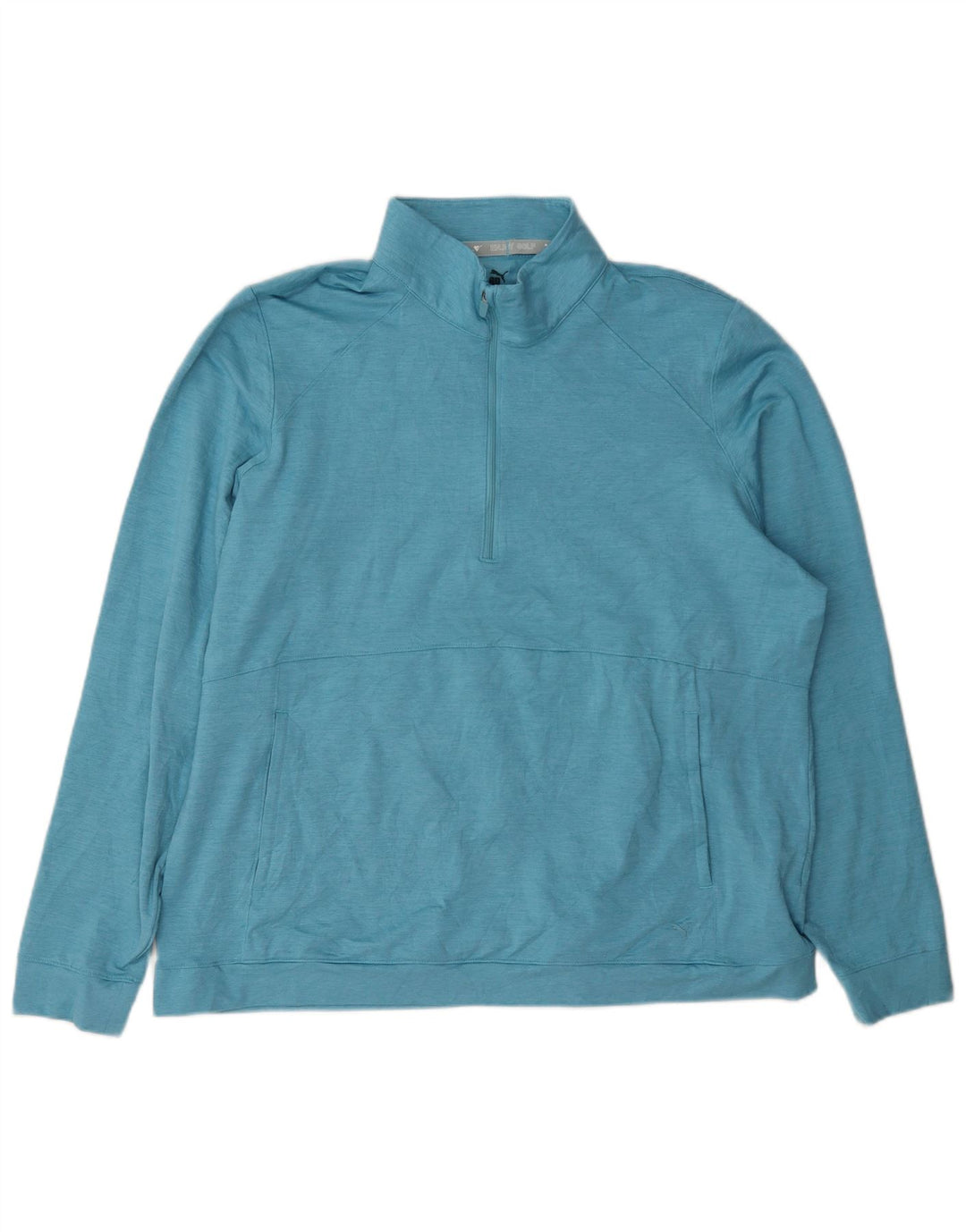 Puma Γυναικείο Φούτερ με φερμουάρ Jumper UK 20 2XL Blue Polyester