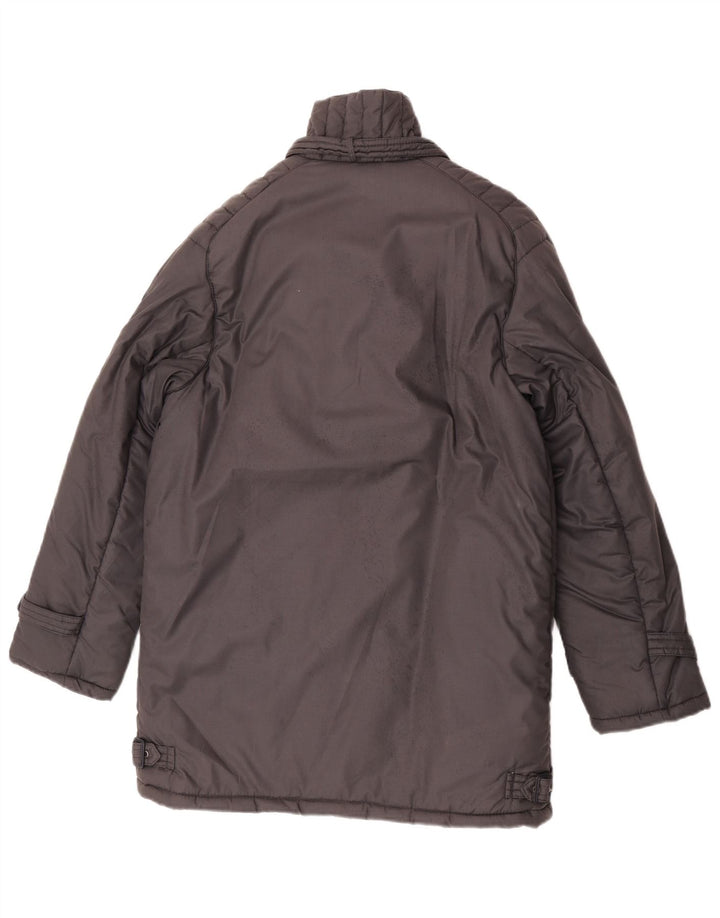 Έκπτωση E Pepe Ανδρικό παλτό με επένδυση UK 36 Small Grey Polyester