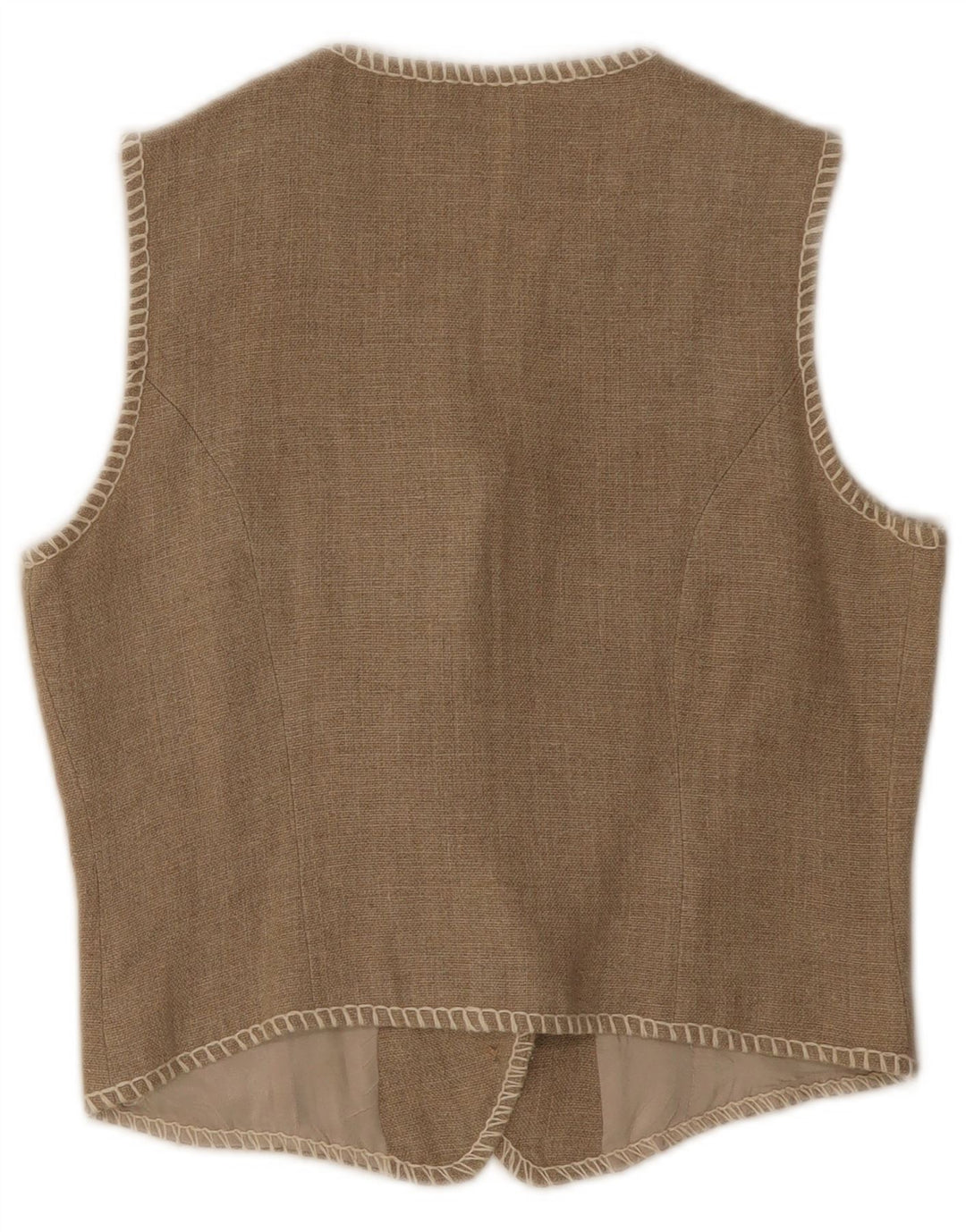 Seventy Γυναικείο Γιλέκο IT 44 Medium Beige Λινάρι