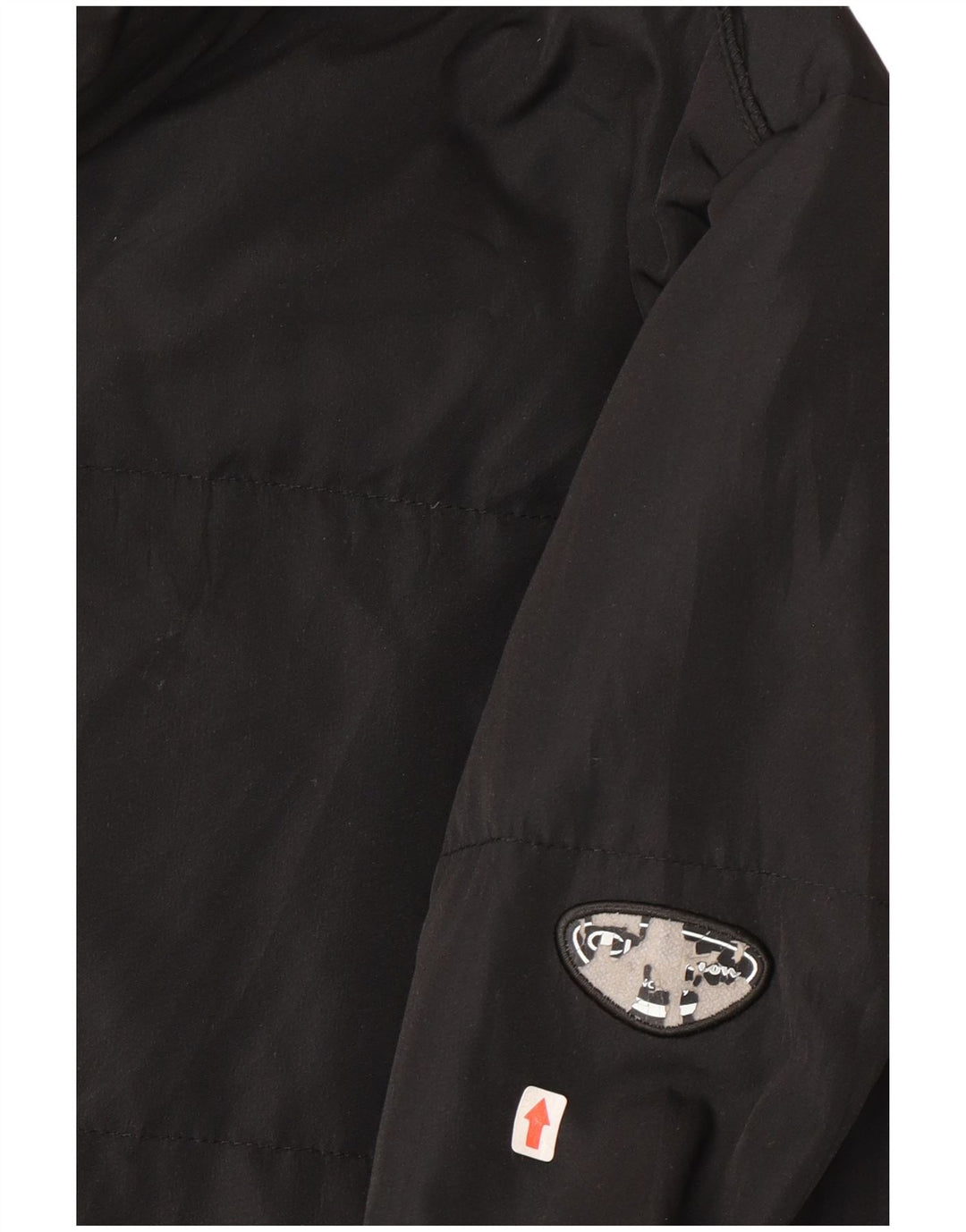 Champion γυναικείο μπουφάν με επένδυση UK 16 μεγάλο μαύρο πολυεστέρα