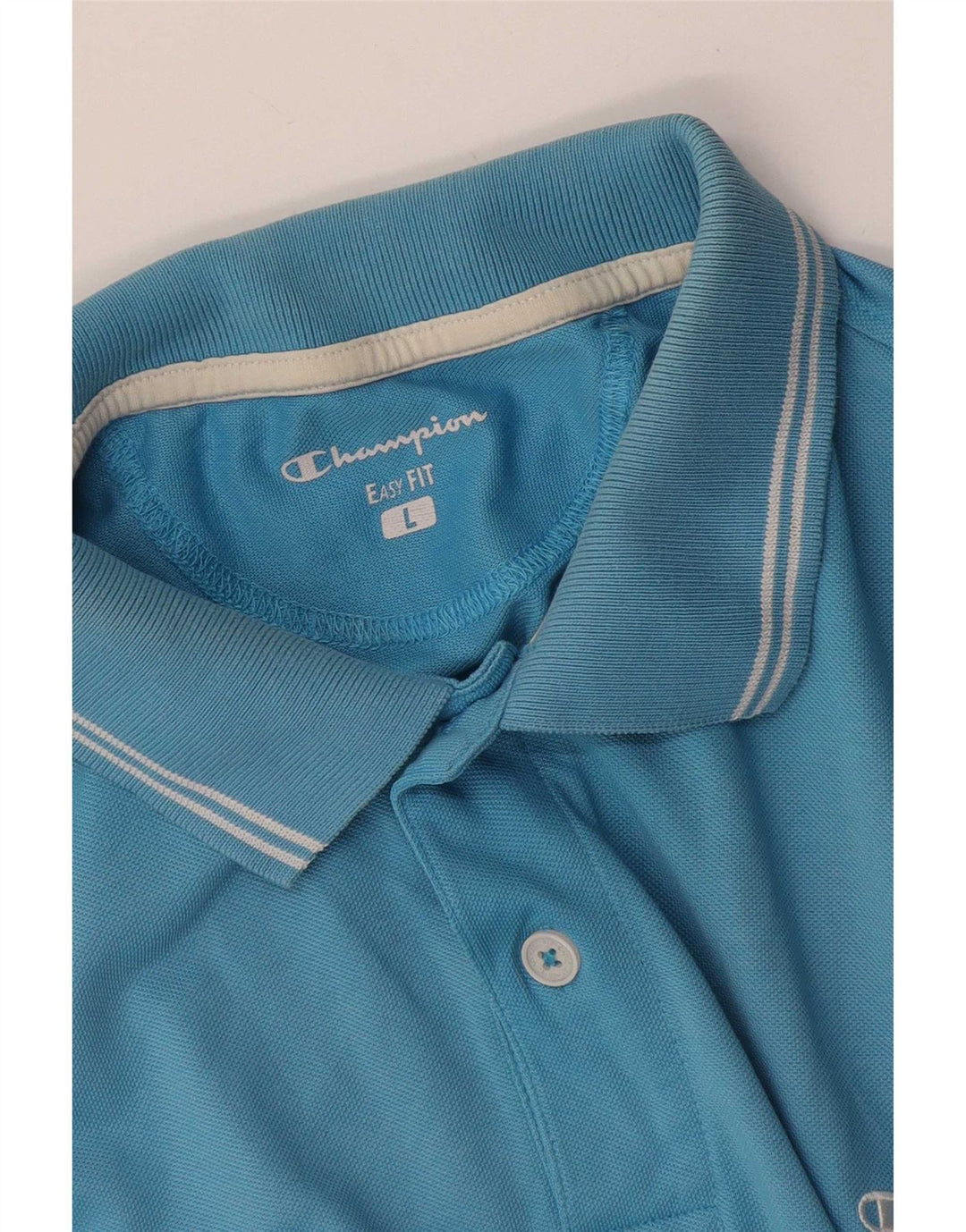 Ανδρικό μπλουζάκι πόλο Champion Easy Fit Large Blue