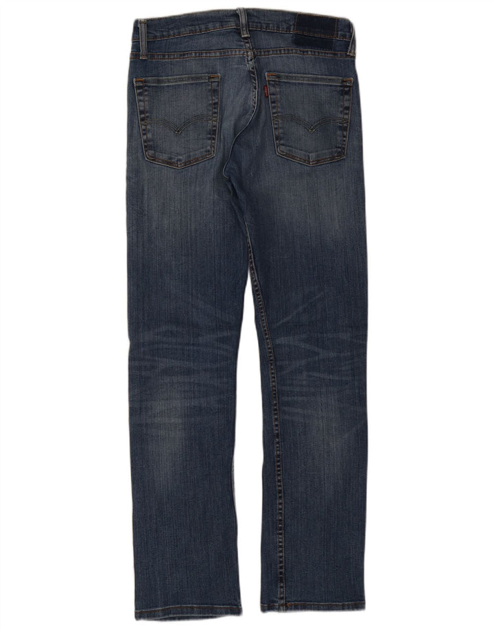 Ανδρικό τζιν LEVI'S Slim W32 L34 Μπλε βαμβακερό