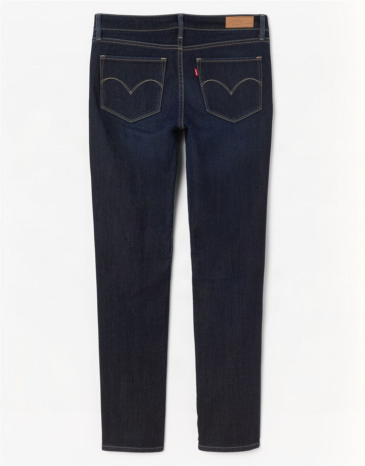 Γυναικείο Slim Jeans Levi's W29 L32 Navy Blue Cotton