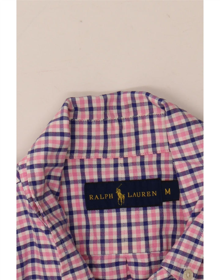 Ανδρικό καρό πουκάμισο Ralph Lauren σε μεσαίο ροζ Gingham