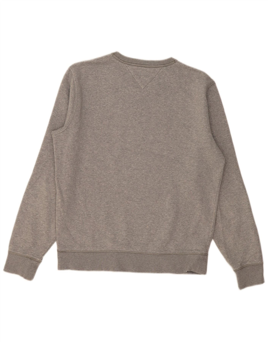 Γραφικό ανδρικό φούτερ Tommy Hilfiger Jumper μεγάλο γκρι βαμβακερό