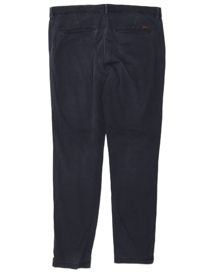 JACK & JONES Ανδρικό παντελόνι Chino Marco Slim W36 L34 Navy Blue