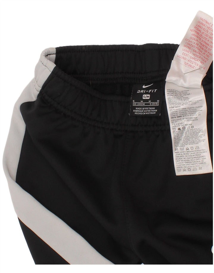 Παντελόνι αθλητικής φόρμας Nike Boys Dri Fit Joggers 5-6 ετών Μεσαίο μαύρο