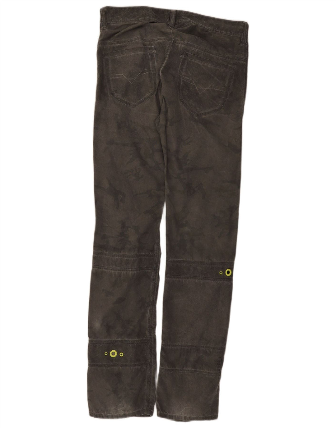 Diesel Γυναικείο Slim Casual Παντελόνι W28 L31 Γκρι Πολυεστέρας Καμουφλάζ