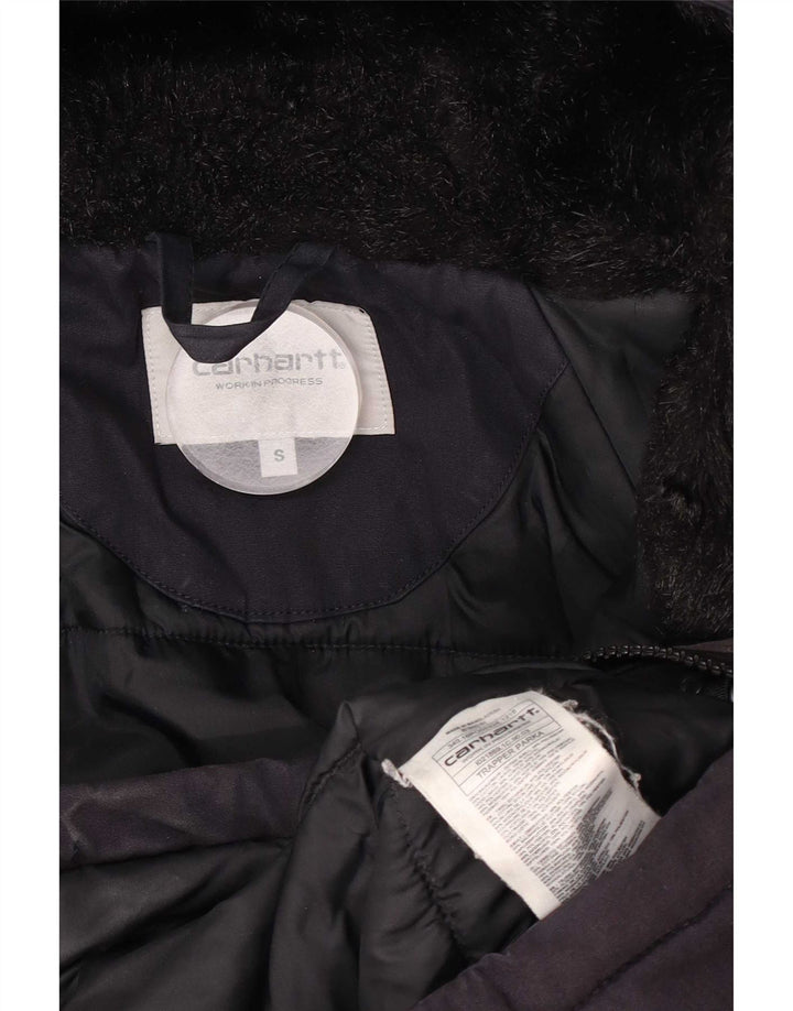 Ανδρικό τζάκετ Carhartt με κουκούλα UK 36 Small Navy Blue Polyester