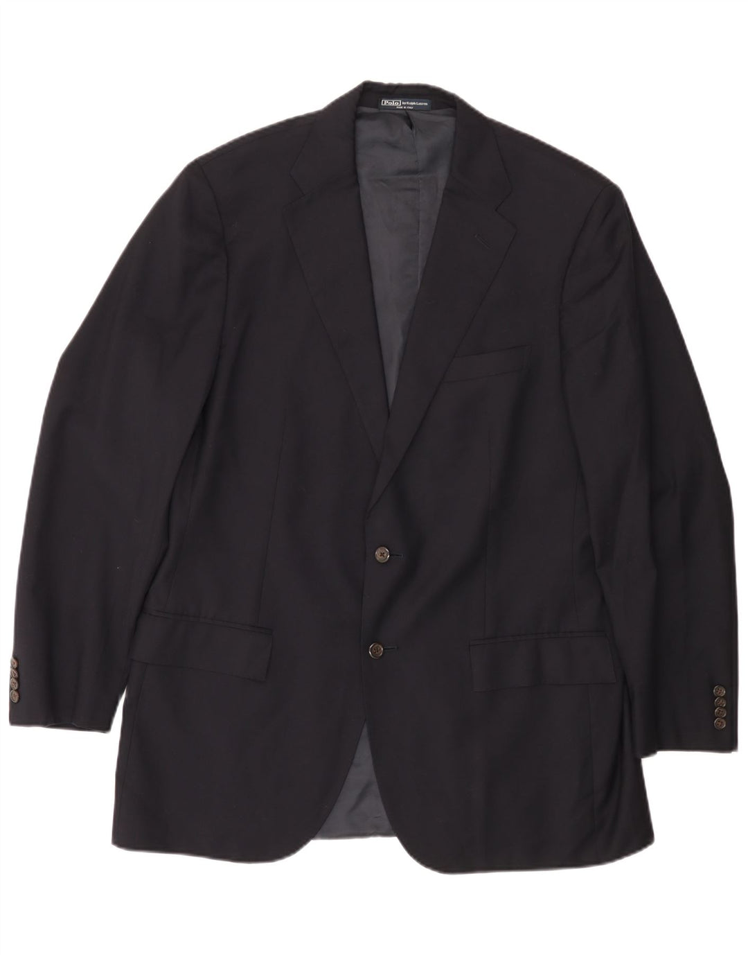 POLO RALPH LAUREN Ανδρικό σακάκι 2 κουμπιών UK 44 2XL Navy Blue Wool