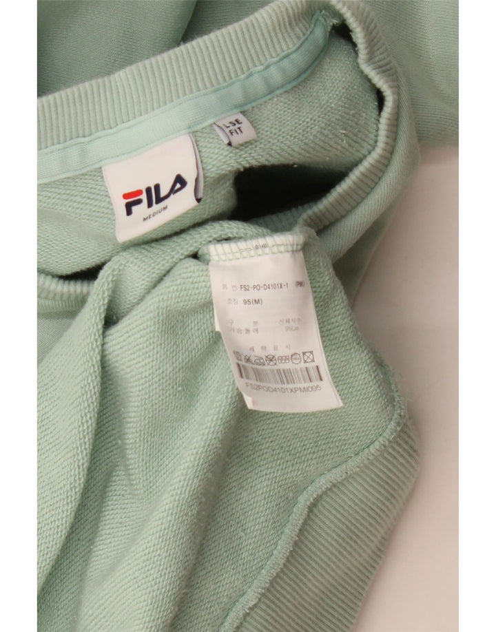 Ανδρικό φούτερ FILA Jumper Μεσαίο Τυρκουάζ Βαμβακερό