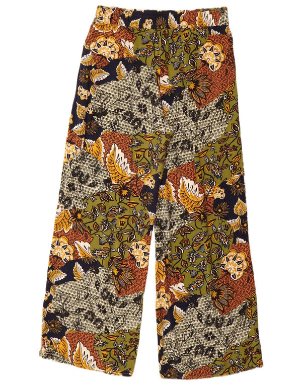 Esprit Γυναικείο Παντελόνι UK 12 Medium W30 L30 Πολύχρωμο Floral Viscose