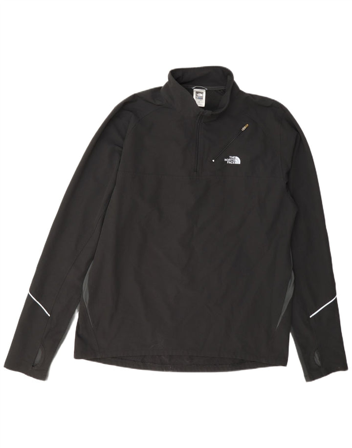 Ανδρική φόρμα πουλόβερ με φερμουάρ North Face Top Large Black Colourblock
