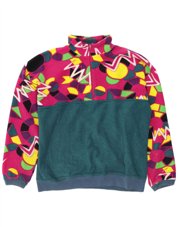 Ανδρικό Fleece Jumper Conte of Florence Μεσαίο πολύχρωμο γεωμετρικό
