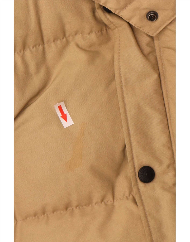 Ανδρικό μπουφάν Levi's Hooded UK 40 Large Beige Nylon